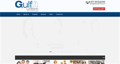 Desktop Screenshot of gulfuniforms.com